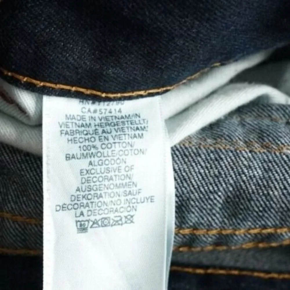 True Religion Men's Straight Paint Splatter Jeans‎ Patched Size 34